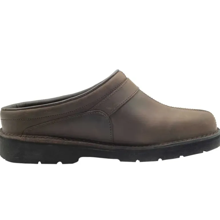 Sabots Stagunt Aigual cuir pleine fleur marron 40 à 47