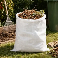 Sac à déchets jardin 60x80cm ficelle fermeture - Lot 4 pièces