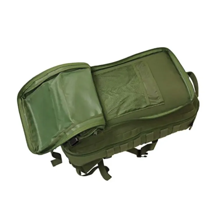 Sac à dos Assault 4 compartiments kaki 36L 50 x 30 x 27cm