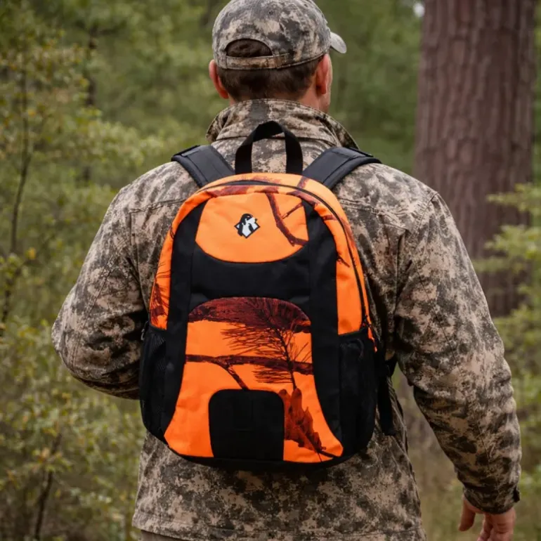 Sac à dos camo orange 20L