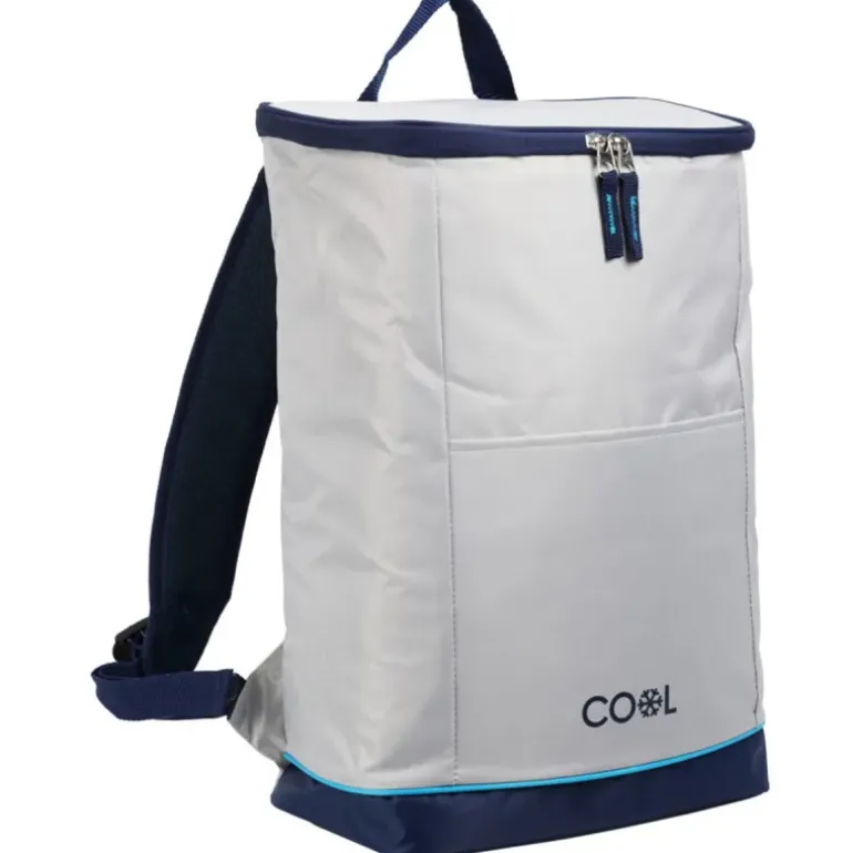 Sac à dos isotherme gris 25L - Polyester résistant et confort ergonomique