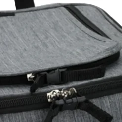 Sac à dos pour animaux 32,5 x 25 x 40 cm gris