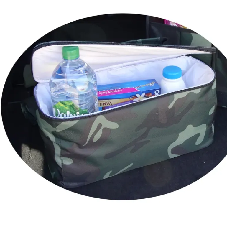 Sac camo 3 compartiments et glacière intégrée 47 x 12cm