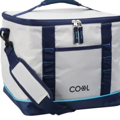 Sac isotherme gris 28 L - Polyester 420D - 32x28x33 cm