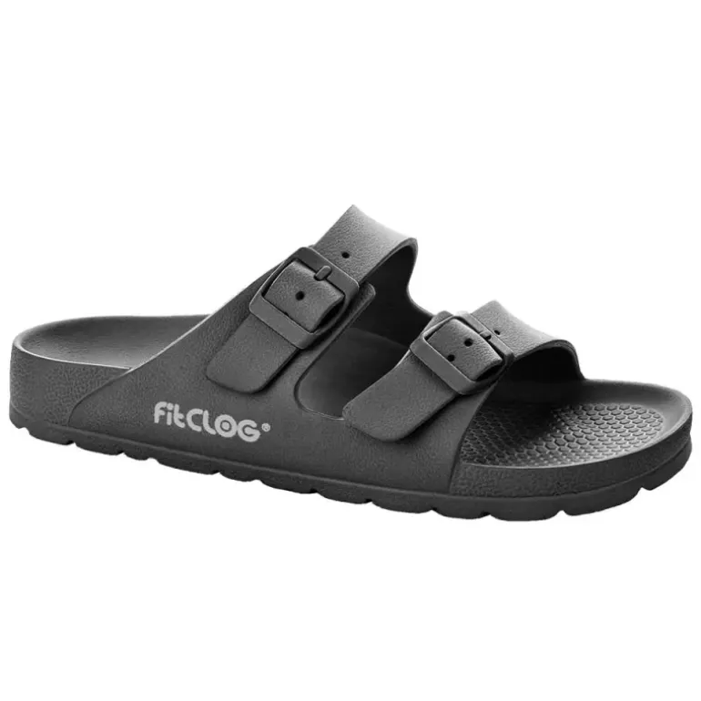 Sandales Like EVA ultra légères double bride noires 280g 36 à 45