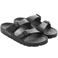 Sandales Like EVA ultra légères double bride noires 280g 36 à 45