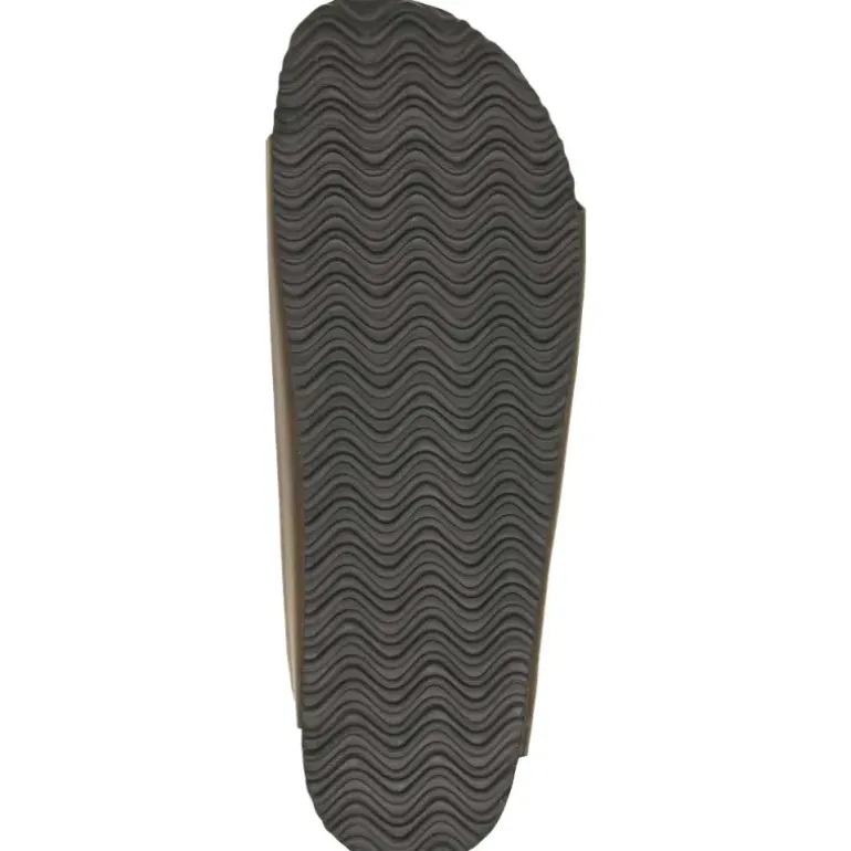 Sandales Tristan double brides réglables marron 40 à 45