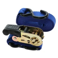 Sangle d'Arrimage à Cliquet Bleu Corail 5 m 350 daN