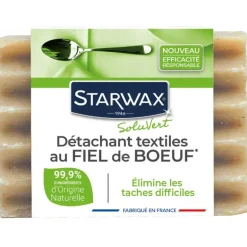 Savon détachant fiel de bœuf textile 100g Starwax
