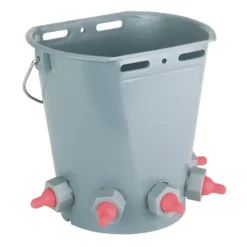 Seau biberon pour agneaux 5 tétines 8L - KERBL