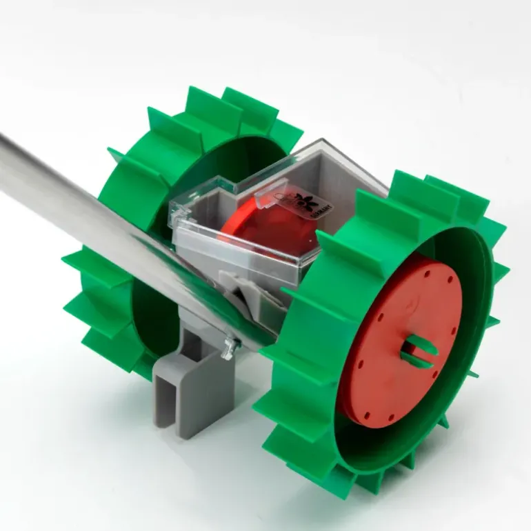 Semoir manuel graines Super Seeder 6 disques avec manche