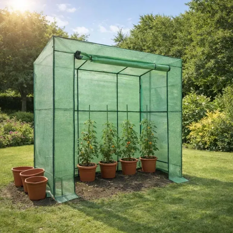 Serre à tomates jardin 79 X 200 X 169 cm