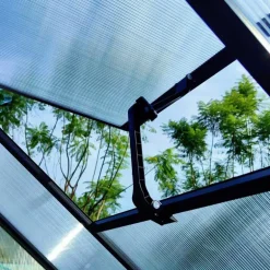 Serre de jardin en aluminium et polycarbonate 4,16 m² - 235x177x192 cm