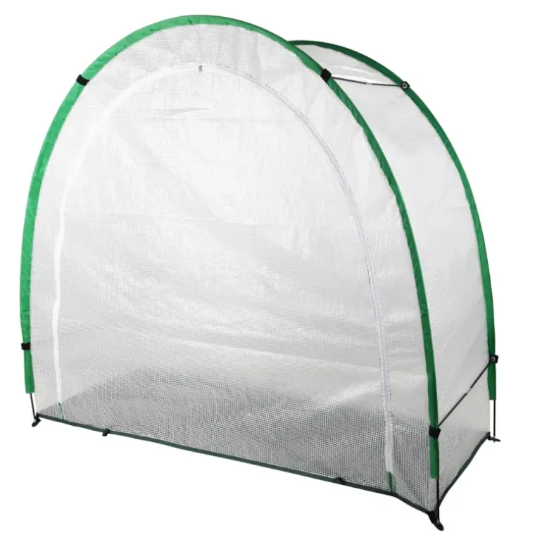 Serre demi-lune 200x80x170cm housse PE 130g/m² fond 110g