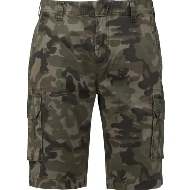 Short cargo camo 4 poches