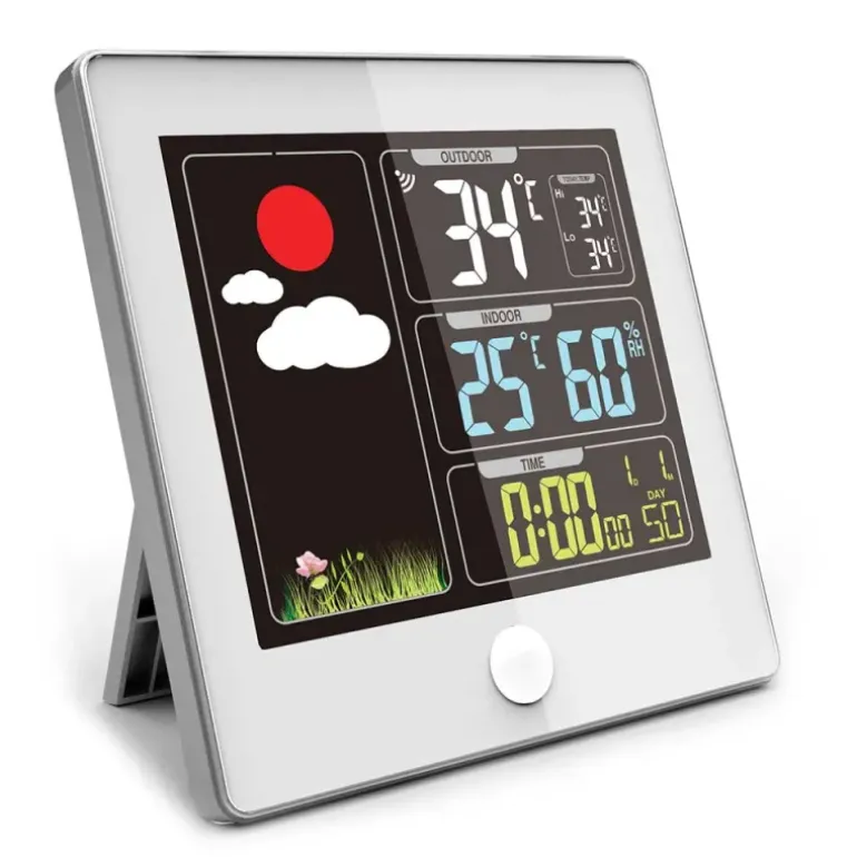 Station météo sans fil écran LCD couleur
