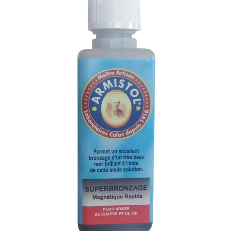 Super bronzage noir brillant pour armes de chasse 120ml