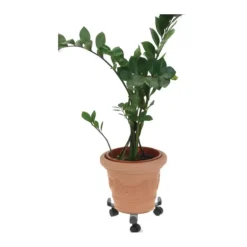 Support de plantes à 3 roulettes 22,5 à 30 cm