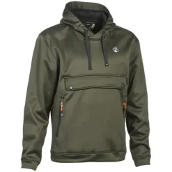 Sweat à capuche kaki Percussion doublé polaire
