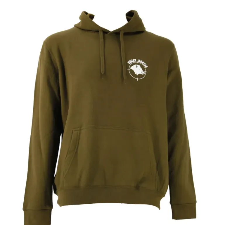Sweat Keiler Hunter kaki 50% coton 50% logo 1