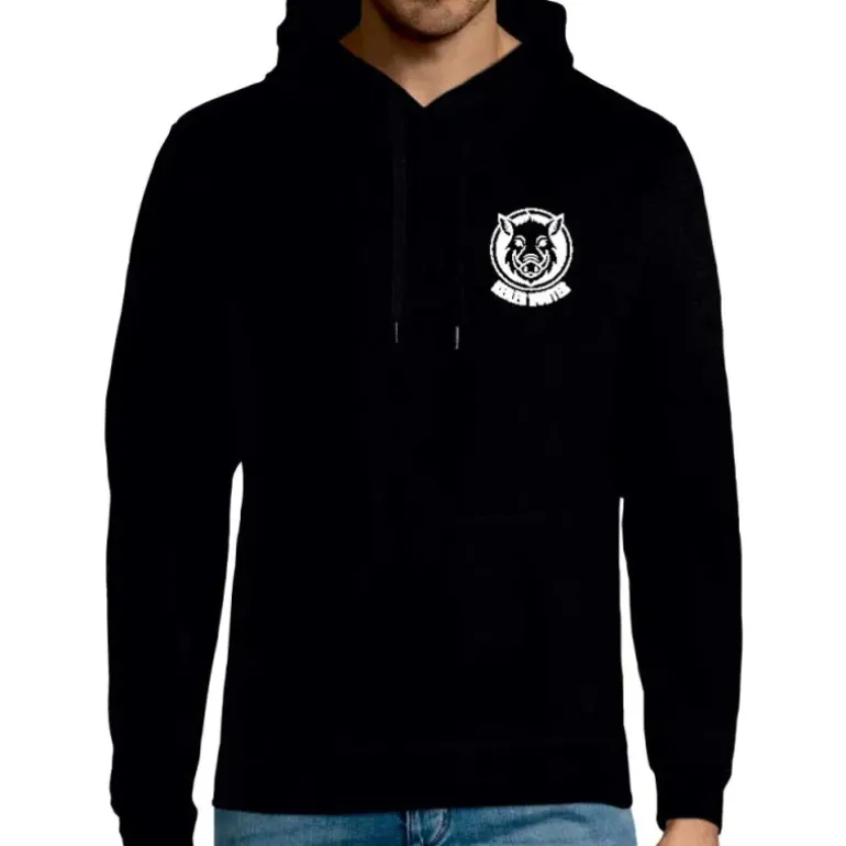 Sweat Keiler Hunter noir 280g/m² coton/polyester logo 3