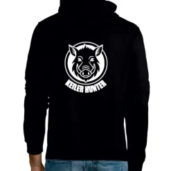Sweat Keiler Hunter noir 280g/m² coton/polyester logo 3