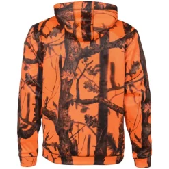 Sweatshirt à capuche Percussion Blaze Black micro polaire