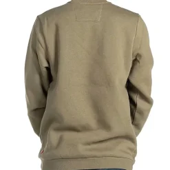 Sweat-Shirt Homme Redstone Crew Neck Kaki - Winchester®