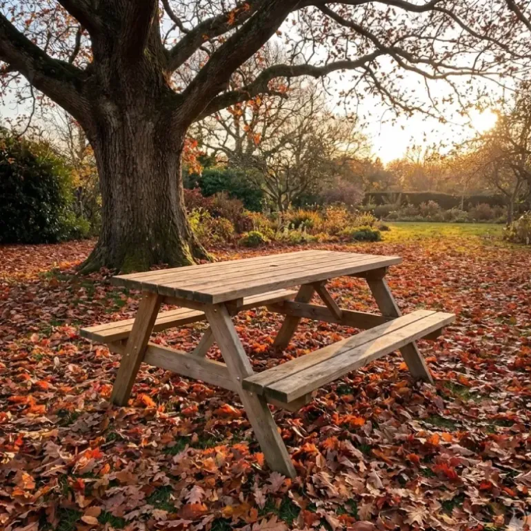 Table pique-nique en bois traité autoclave 160 cm