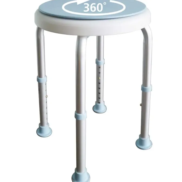 Tabouret pivotant moderne siège d'appoint rotatif compact