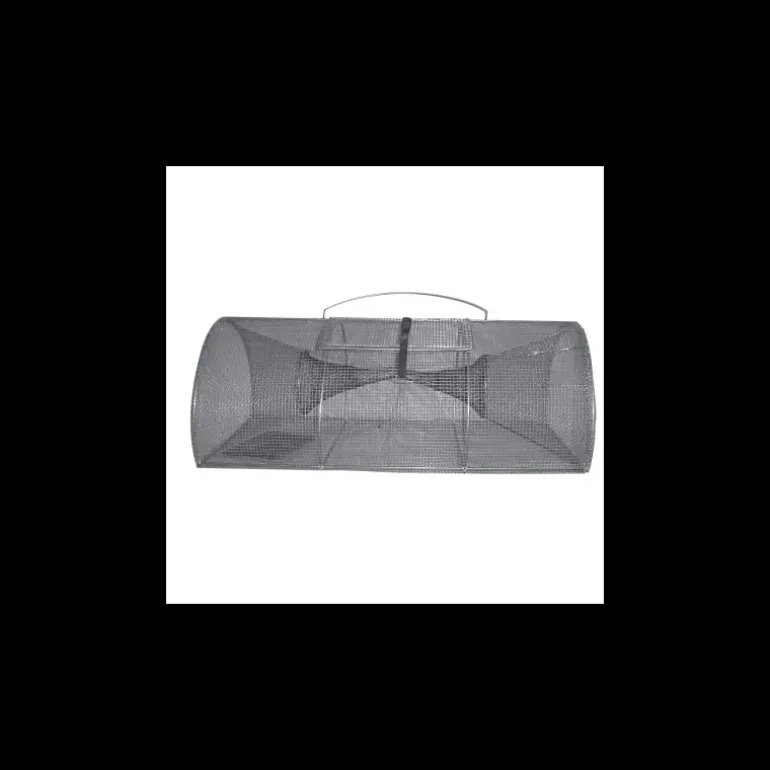 Tambour à poissons chats 2 goulets Maille 5,5 mm Longueur 80 cm
