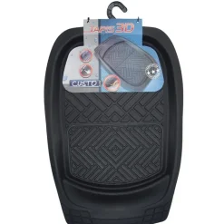 Tapis de Sol Voiture Avant - Curves PVC Découpable 46x72 cm