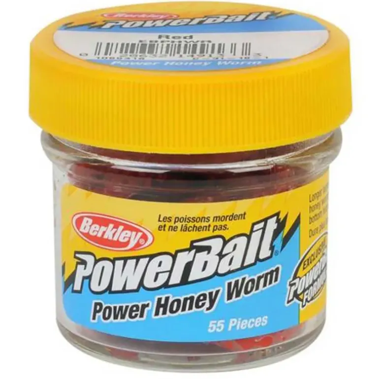 Teigne Rouge Powerbait® - Appât Souple Irrésistible pour Pêche