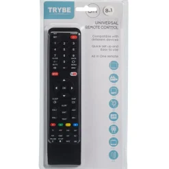 Télécommande universelle 8 fonctions - Noire