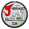Tresse X8 Chartreuse Daiwa 8 brins ultra-résistante carnassiers