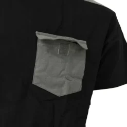T-Shirt de travail Brooklyn coton bicolore noir / gris M à 4XL