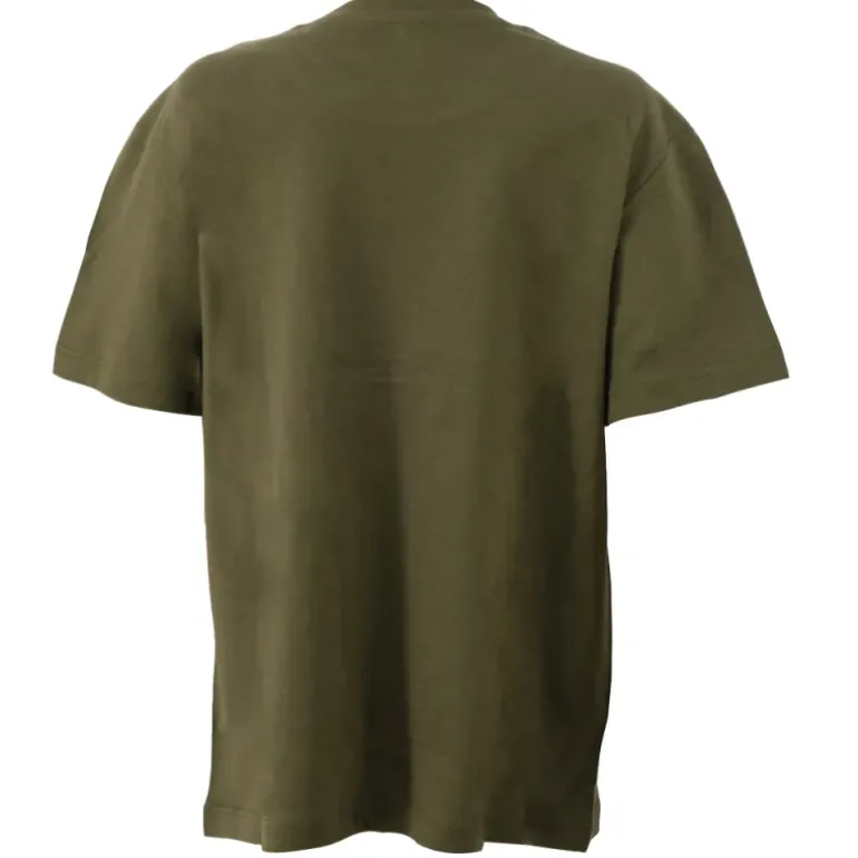 T-shirt enfant scène de chasse 100% coton kaki 6 à 12 ans