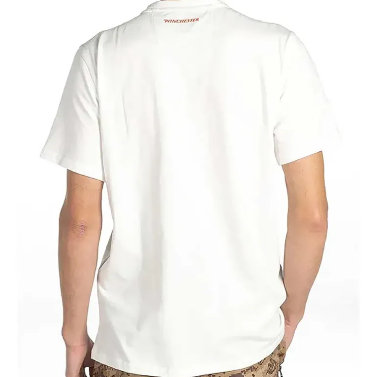 T-shirt Homme Springer Winchester® - Blanc - 100% Coton 180g/m²