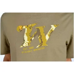 T-shirt Homme Springer Winchester® Kaki - 100% Coton 180g/m²