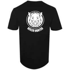 T-Shirt Keiler Hunter noir 100% coton manches courtes logo 3