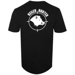 T-Shirt Keiler Hunter noir 100% coton manches courtes logo 1