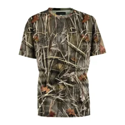 T-shirt manches courtes Ghost Camo roseaux Wet polyester alvéolé