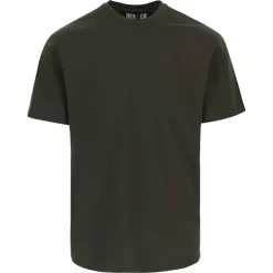 T-shirt manches courtes Herock® Homme - Col rond - Kaki - 100% coton 190 g/m²