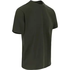 T-shirt manches courtes Herock® Homme - Col rond - Kaki - 100% coton 190 g/m²