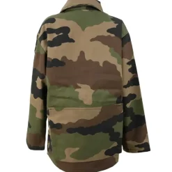 Veste chasse fermeture glissière coton polyester camo 6 à 16 ans