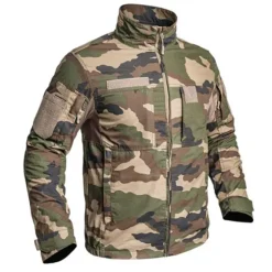 Veste courte Fighter 8 poches zip Ripstop Camo XS à 3XL