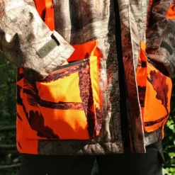 Veste de poste à capuche Warm Hunt 4 chaude camo orange M à 3XL