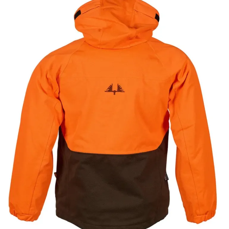 Veste enfant imperméable Ridge polyester orange vert 6 à 16 ans
