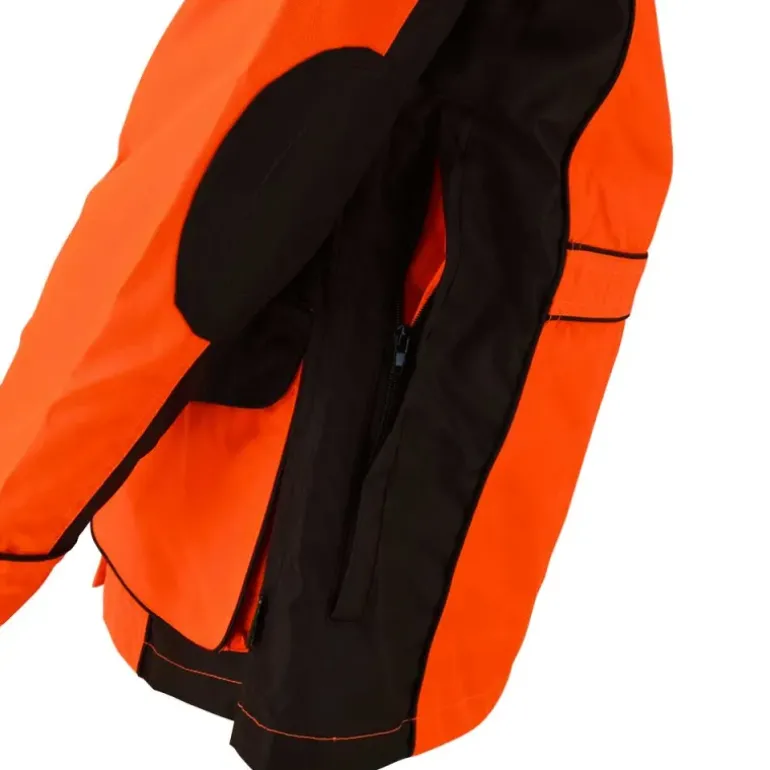 Veste femme Stronger 6 poches polyester Oxford orange XS à 2XL