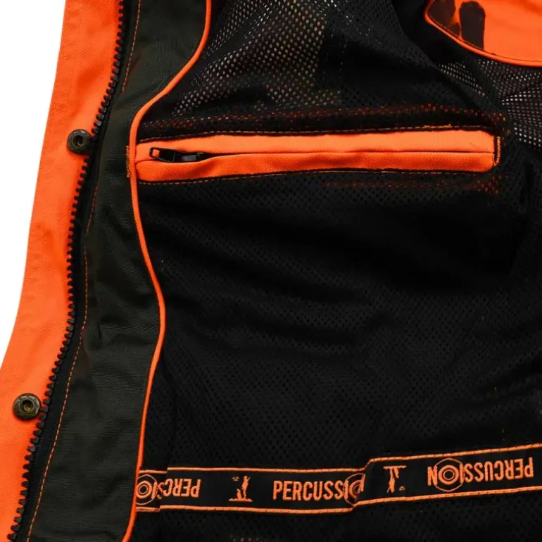 Veste femme Stronger 6 poches polyester Oxford orange XS à 2XL